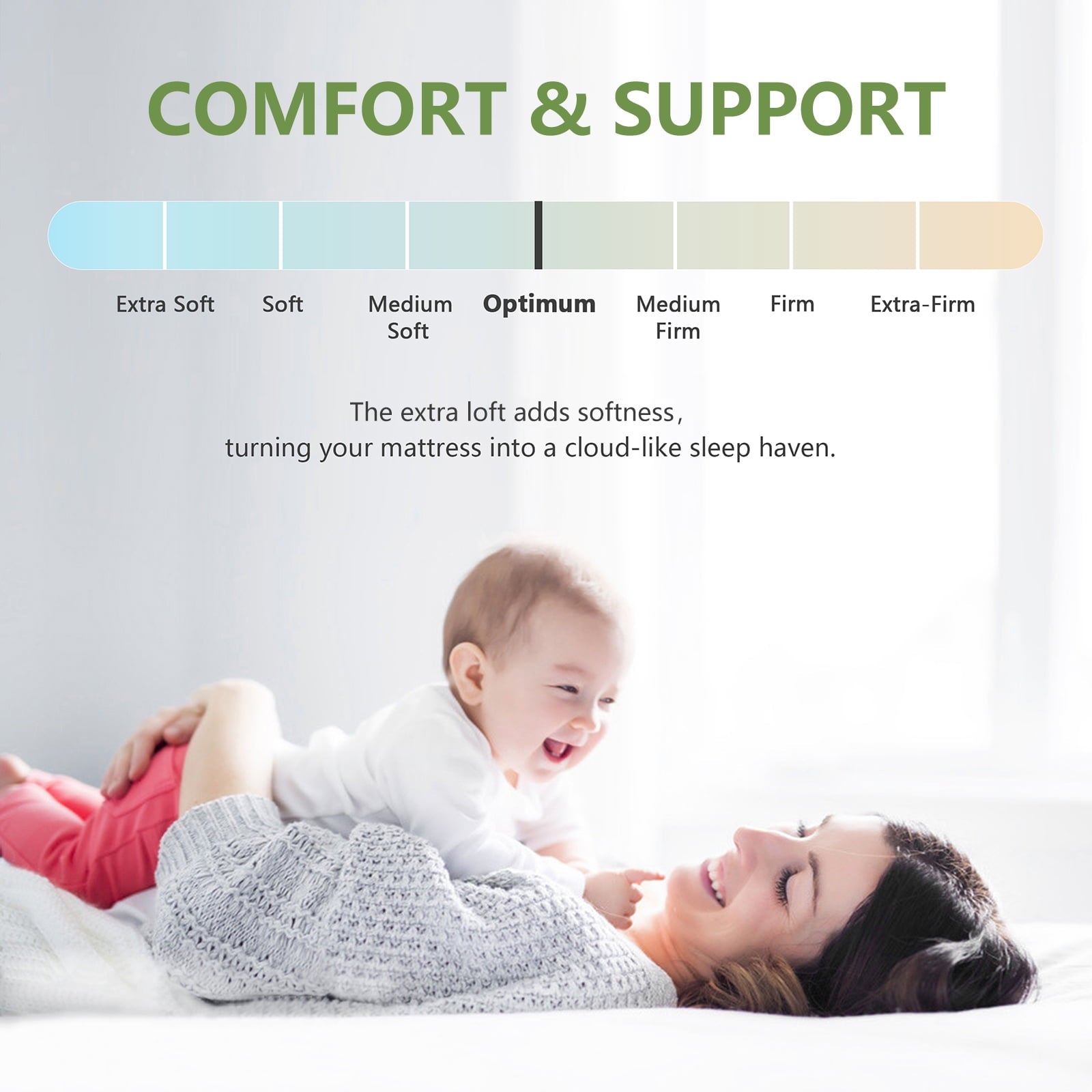 Mattress Topper Full Size Bed,Bamboo Extra Thick Mattress Pad Cover Soft Plush Noiseless Down Alternative Fill,with 8-21" Deep Pocket